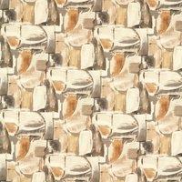 Clarke & Clarke Figura Fabric Linen Charcoal