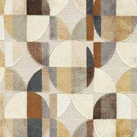Clarke & Clarke Delaunay Woven Velvet Upholstery Fabric Natural