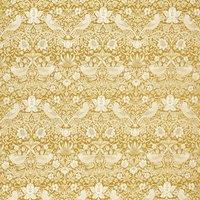 William Morris Strawberry Thief Jacquard Fabric Chartreuse