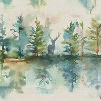 Voyage Maison Wilderness Fabric Topaz Linen