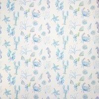 Sealife Water UV Resistant Outdoor Fabric Aqua