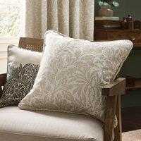 Morris & Co. Acorn Tonal Jacquard 50cm x 50cm Filled Cushion Ivory