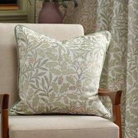 Morris & Co. Acorn Multi Jacquard 55cm x 55cm Filled Cushion Stone Sage