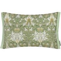 Morris & Co. Snakeshead Printed Outdoor 40cm x 60cm Filled Boudoir Sunflower Stone