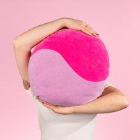 Heya Home Unity Cotton Velvet 40cm x 40cm Filled Cushion Lilac Pink