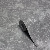 Paoletti Symphony Vinyl Easy to apply Wallpaper Charcoal