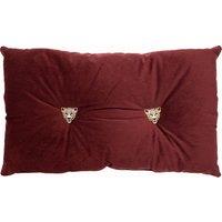 Paoletti Panther Velvet 30cm x 50cm Filled Boudoir Oxblood