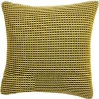 furn. Rowan Waffle 45cm x 45cm Filled Cushion Ochre