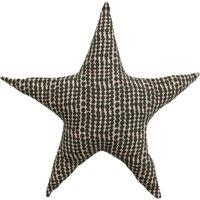 Little furn. Printed Star Kids Printed 40cm x 40cm Filled Cushion Pink Mustard