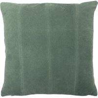 Furn. Jagger Ribbed Corduroy 45cm x 45cm Filled Cushion Sage Green