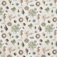 Prestigious Textiles St Helier Printed Fabric Sea Weed