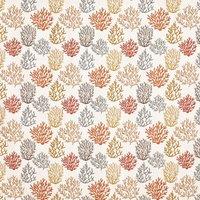 Prestigious Textiles Fistral Printed Fabric Coral