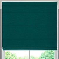 Ella Soft Velvet Made To Measure Roman Blind Cyan