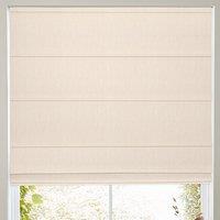 Manco Textured Stripe Made To Measure Roman Blind Ecru
