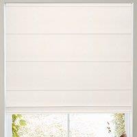 Manco Textured Stripe Made To Measure Roman Blind Bone