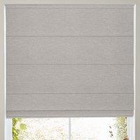 Jillian Soft Plain Made To Measure Roman Blind Cement