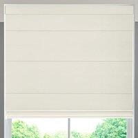 Kris Woven Diamond Made To Measure Roman Blind Alabaster