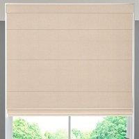 Jamie Jacquard Made To Measure Roman Blind Mushroom