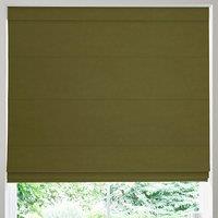 Ella Soft Velvet Made To Measure Roman Blind Moss