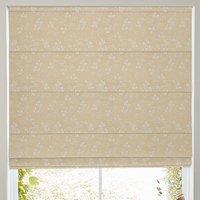 Truth Printed Floral Jacquard Made To Measure Roman Blind Lemon
