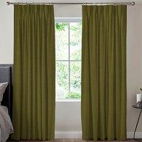 Ella Soft Velvet Made To Measure Curtains Moss