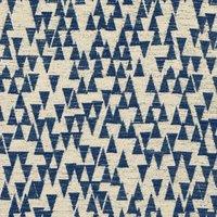 ANTE DECOR Hermes Fabric Almond Indigo
