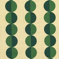 ANTE DECOR Valencia Printed Cotton Fabric Emerald