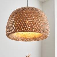 Bali Dome Pendant Light Natural