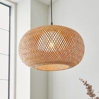 Bali Globe Pendant Light Natural