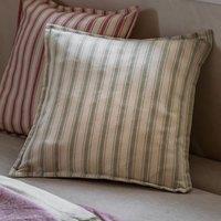 Alston Woven Stripe 45cm x 45cm Filled Cushion Sage