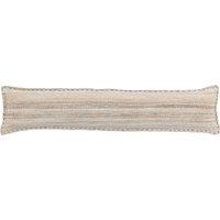 Cardinham Stitched 20cm x 90cm Draught Excluder Ecru