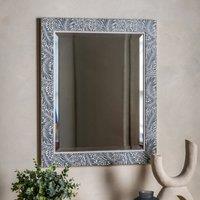 Cotswold 51cm x 61cm Rectangle Mirror Navy