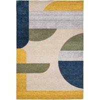 Fulton Geo Wool Rug Multi