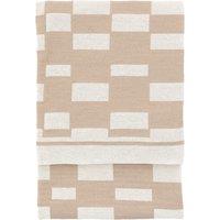 Lohko 130cm x 170cm Knitted Throw Taupe
