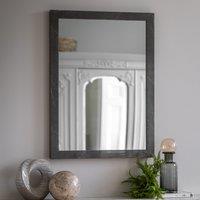 Romano 57cm x 77cm Rectangle Mirror Marbled Grey
