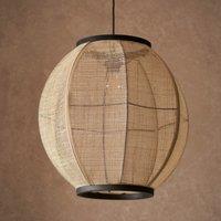 Zaire 1 Large Pendant Light Natural