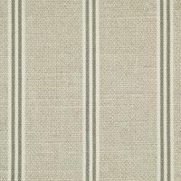 ANTE DECOR Latham Printed Cotton Stripe Fabric Beige