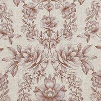 Prestigious Textiles Makassar Printed Fabric Marsala