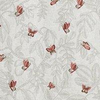 Prestigious Textiles Melati Embroidered Fabric Marsala
