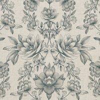 Prestigious Textiles Makassar Printed Fabric Slate