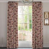 Linda Barker Millefiori Jacquard Made To Measure Curtains Rossa