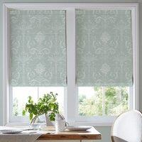 Laura Ashley Josette Made To Measure Roman Blind Duck Egg