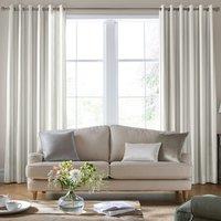Laura Ashley Farnworth Made To Measure Curtains Natural