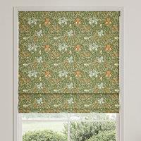 William Morris Iris Made To Measure Roman Blind Moss