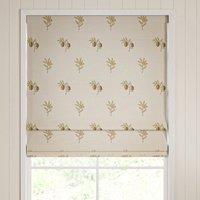 William Morris Fruit Embroidery Made To Measure Roman Blind Honey