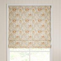 William Morris Iris Made To Measure Roman Blind Honey