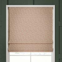 William Morris Willow Bough Woven Made To Measure Roman Blind Brick