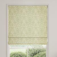 William Morris Acorn Made To Measure Roman Blind Lichen
