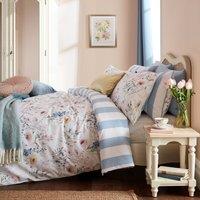 Laura Ashley Alford Meadow Duvet Cover Bedding Set Delphinium Blue