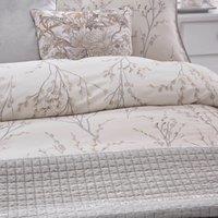 Laura Ashley Pussy Willow Pillowcase Housewife Dove Grey